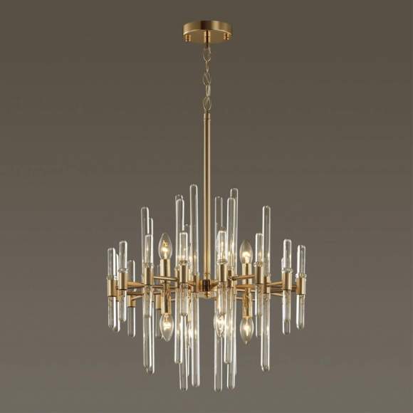 Подвесная люстра с лампочками Odeon Light Stika 4988/8+Lamps E14 Свеча Подвесная люстра с лампочками Odeon Light Stika 4988/8+Lamps E14 Свеча