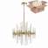 Подвесная люстра с лампочками Odeon Light Stika 4988/8+Lamps E14 Свеча
