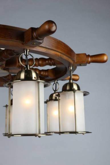 OML-50307-08 Потолочная люстра Omnilux Ferro OML-50307-08 Потолочная люстра Omnilux Ferro