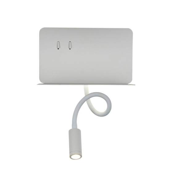 Настенный светодиодный светильник спот с полочкой, USB порт ST Luce Pinaggio SL1576.501.02 Настенный светодиодный светильник спот с полочкой, USB порт ST Luce Pinaggio SL1576.501.02