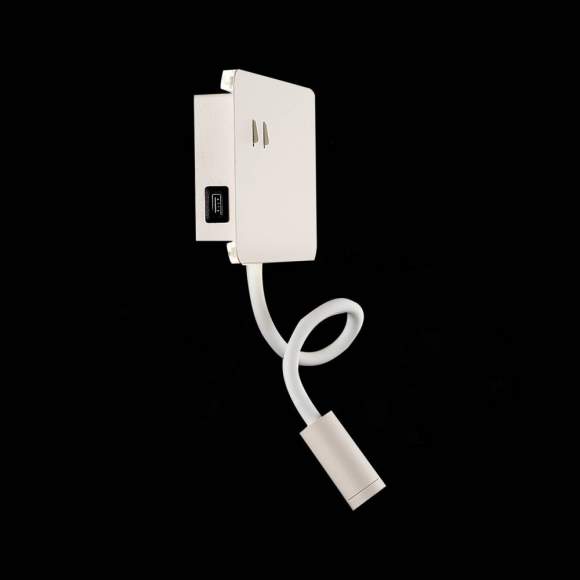 Настенный светодиодный светильник спот с полочкой, USB порт ST Luce Pinaggio SL1576.501.02 Настенный светодиодный светильник спот с полочкой, USB порт ST Luce Pinaggio SL1576.501.02