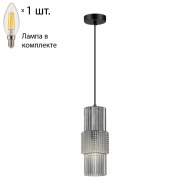 Подвесной светильник Odeon Pimpa с лампочкой 5016/1+Lamps E14 Свеча