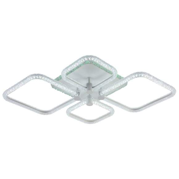 Светодиодная диммируемая люстра с ПДУ Profit Light 8049/2+2 WHT 100W+8W RGB Светодиодная диммируемая люстра с ПДУ Profit Light 8049/2+2 WHT 100W+8W RGB