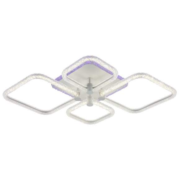 Светодиодная диммируемая люстра с ПДУ Profit Light 8049/2+2 WHT 100W+8W RGB Светодиодная диммируемая люстра с ПДУ Profit Light 8049/2+2 WHT 100W+8W RGB