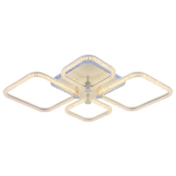 Светодиодная диммируемая люстра с ПДУ Profit Light 8049/2+2 WHT 100W+8W RGB Светодиодная диммируемая люстра с ПДУ Profit Light 8049/2+2 WHT 100W+8W RGB