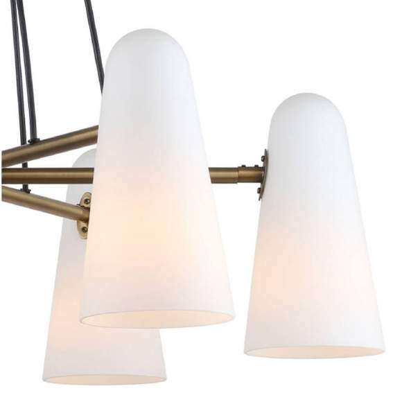 Подвесная люстра с лампочками Favourite Vision 2763-6P+Lamps E14 Свеча Подвесная люстра с лампочками Favourite Vision 2763-6P+Lamps E14 Свеча