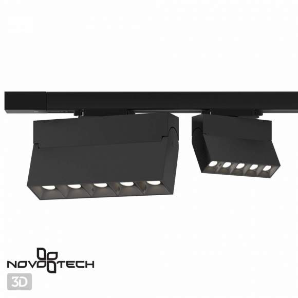 Трехфазный LED светильник 13W 4000К для трека Novotech Eos 358327 Трехфазный LED светильник 13W 4000К для трека Novotech Eos 358327