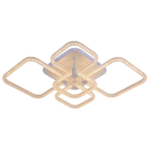 Светодиодная диммируемая люстра с ПДУ Profit Light 8049/5 WHT 120W+8W RGB Светодиодная диммируемая люстра с ПДУ Profit Light 8049/5 WHT 120W+8W RGB