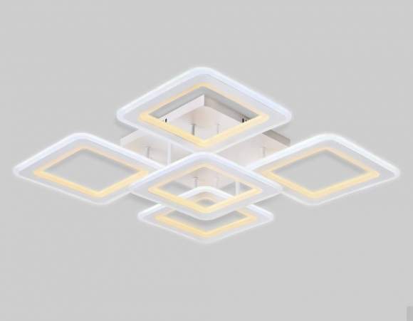 Потолочная светодиодная люстра Ambrella light Original FA866 (ПДУ РАДИО 2.4G)