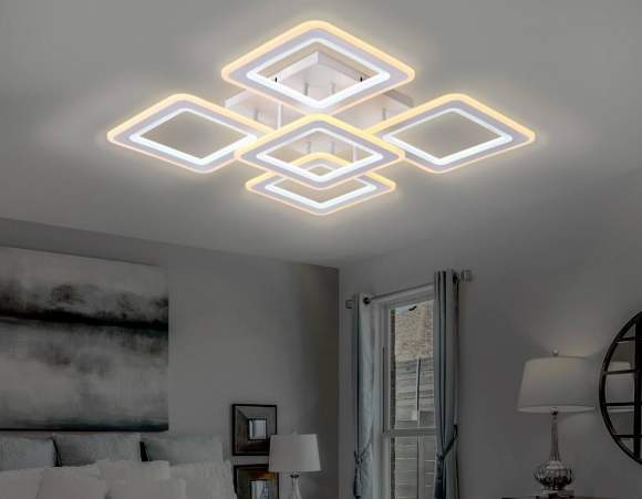 Потолочная светодиодная люстра Ambrella light Original FA866 (ПДУ РАДИО 2.4G)