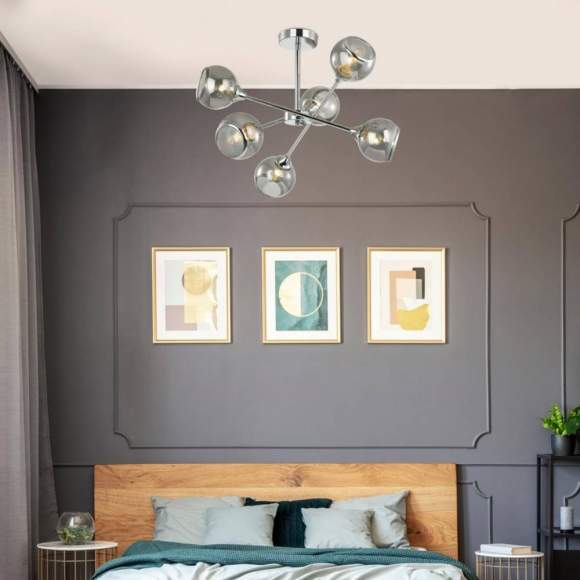 Люстра на штанге Lumion Sandra 4530/6C Люстра на штанге Lumion Sandra 4530/6C