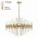 Подвесная люстра с лампочками Odeon Light Stika 4988/12+Lamps E14 Свеча