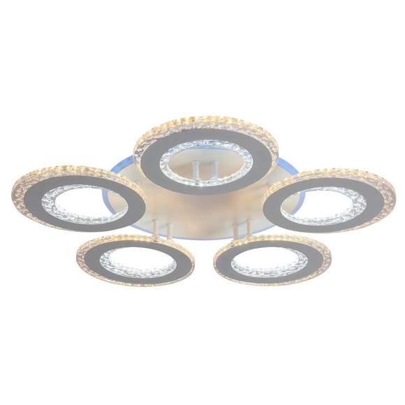 Светодиодная диммируемая люстра с ПДУ Profit Light 8043/5 WHT