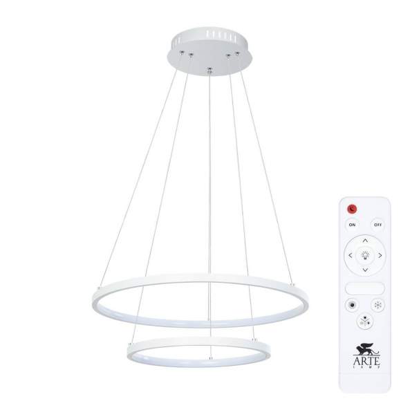 Подвесная люстра с пультом ДУ Arte Lamp Frodo A2197SP-2WH