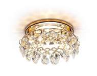 Встраиваемый светильник Ambrella light Crystal K7070 CL/G