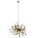 Подвесной светильник Crystal Lux с поддержкой Маруся GARDEN SP3 D400 GOLD-М