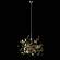 Подвесной светильник Crystal Lux с поддержкой Маруся GARDEN SP3 D400 GOLD-М