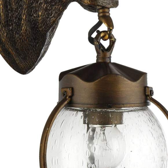 Уличный настенный светильник Favourite Hunt с лампочкой 1847-1W+Lamps E27 P45 Уличный настенный светильник Favourite Hunt с лампочкой 1847-1W+Lamps E27 P45