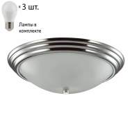 Настенно-потолочный светильник Lumion Kayla с лампочками 5261/3C+Lamps E27 P45