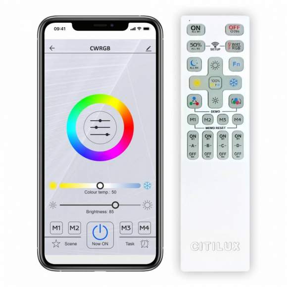 Потолочная светодиодная люстра с пультом ДУ и голосовым управлением Citilux Транай Смарт CL235A150E Потолочная светодиодная люстра с пультом ДУ и голосовым управлением Citilux Транай Смарт CL235A150E