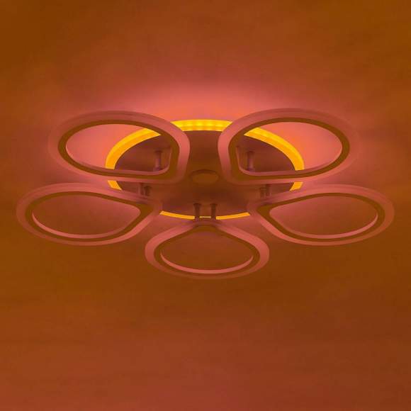 Потолочная светодиодная люстра с пультом ДУ и голосовым управлением Citilux Транай Смарт CL235A150E Потолочная светодиодная люстра с пультом ДУ и голосовым управлением Citilux Транай Смарт CL235A150E