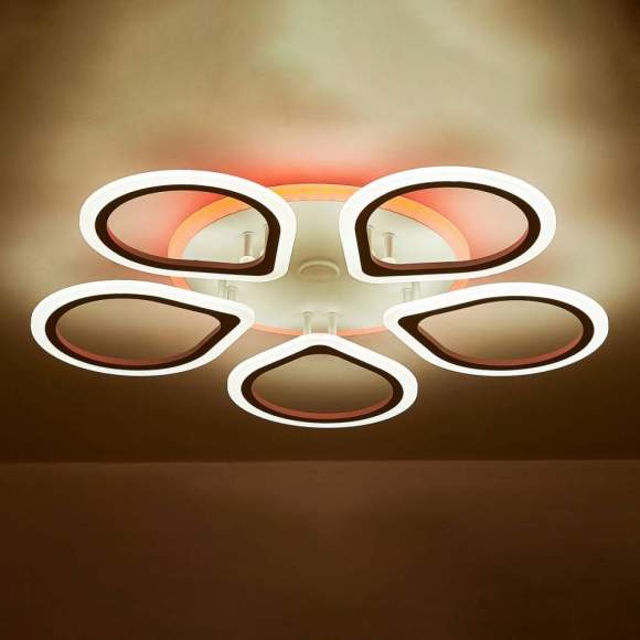 Потолочная светодиодная люстра с пультом ДУ и голосовым управлением Citilux Транай Смарт CL235A150E Потолочная светодиодная люстра с пультом ДУ и голосовым управлением Citilux Транай Смарт CL235A150E