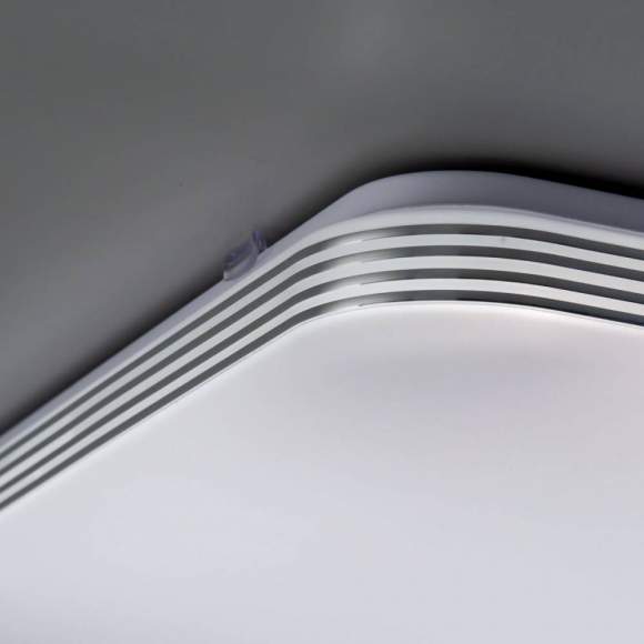 Потолочный светодиодный светильник с пультом ДУ (инфракрасный) и RGB подсветкой Citilux Симпла CL714K900G Потолочный светодиодный светильник с пультом ДУ (инфракрасный) и RGB подсветкой Citilux Симпла CL714K900G