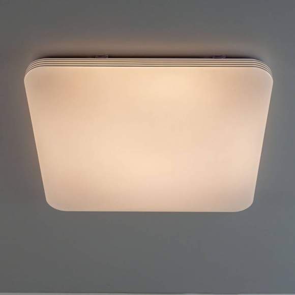 Потолочный светодиодный светильник с пультом ДУ (инфракрасный) и RGB подсветкой Citilux Симпла CL714K900G Потолочный светодиодный светильник с пультом ДУ (инфракрасный) и RGB подсветкой Citilux Симпла CL714K900G