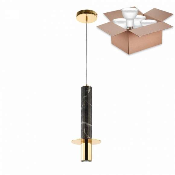 Подвесной светильник с лампочкой Favourite Rocky 2746-1P+Lamps Gu10 Подвесной светильник с лампочкой Favourite Rocky 2746-1P+Lamps Gu10