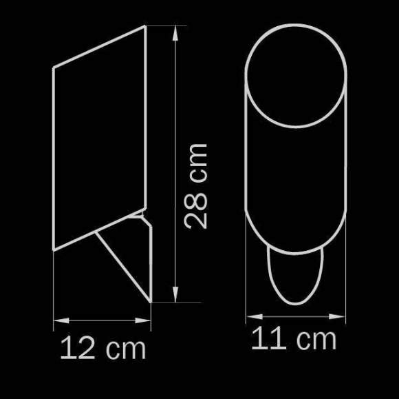 808610 Настенное бра Lightstar Muro