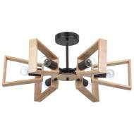 Потолочная люстра на штанге Arte Lamp Brussels A8030PL-6BK