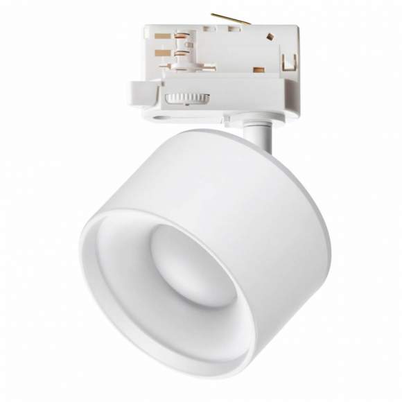 Трехфазный LED светильник 15W 3000-6000К для трека Giro Novotech 358976 Трехфазный LED светильник 15W 3000-6000К для трека Giro Novotech 358976
