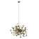 Подвесной светильник Crystal Lux с поддержкой Алиса GARDEN SP3 D400 GOLD-А