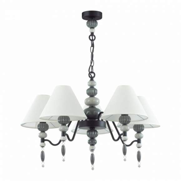 Подвесная люстра Odeon Sochi с лампочками 4896/5+Lamps E14 Свеча