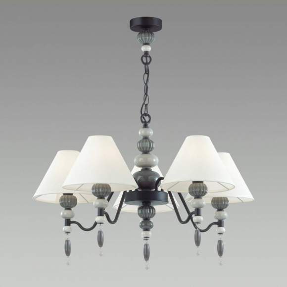 Подвесная люстра Odeon Sochi с лампочками 4896/5+Lamps E14 Свеча