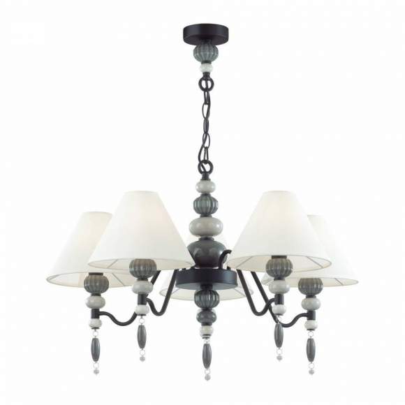 Подвесная люстра Odeon Sochi с лампочками 4896/5+Lamps E14 Свеча