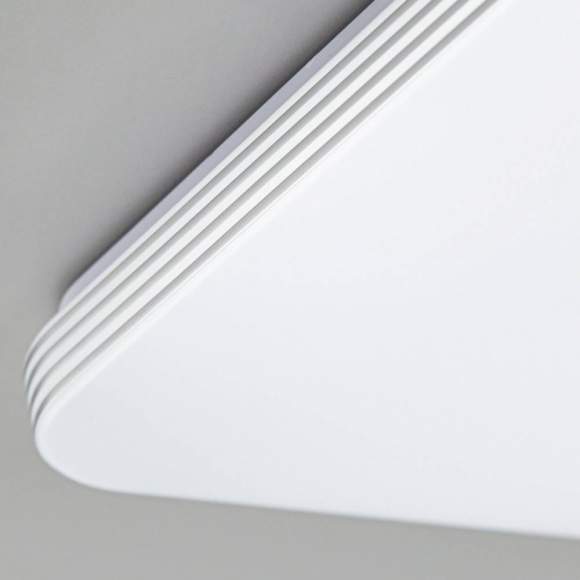 Потолочный светодиодный светильник с пультом ДУ (инфракрасный) и RGB подсветкой Citilux Симпла CL714K330G