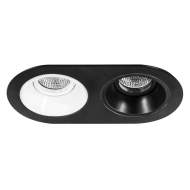 D6570607 Встраиваемый точечный светильник Domino Round Lightstar (комплект из 214657+214606+214607)