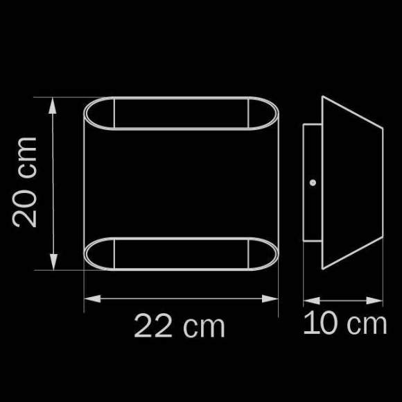 808620 Настенное бра Lightstar Muro 808620 Настенное бра Lightstar Muro