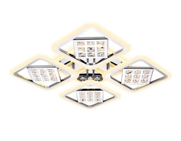 Потолочный светодиодный светильник с ПДУ (Радио 2.4G) Ambrella light Ice FA288