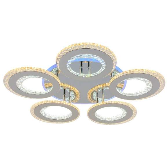 Светодиодная диммируемая люстра с ПДУ Profit Light 8043/5 CHR Светодиодная диммируемая люстра с ПДУ Profit Light 8043/5 CHR