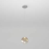 Подвесной светодиодный светильник Wonder Eurosvet 50232/1 LED янтарный