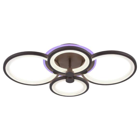 Светодиодная диммируемая люстра с ПДУ Profit Light 8077/4 COF