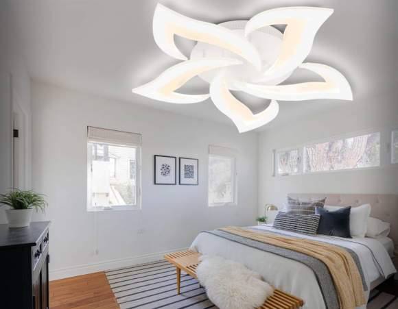 Потолочная диммируемая люстра с пультом ДУ Ambrella light Original FA4471 Потолочная диммируемая люстра с пультом ДУ Ambrella light Original FA4471