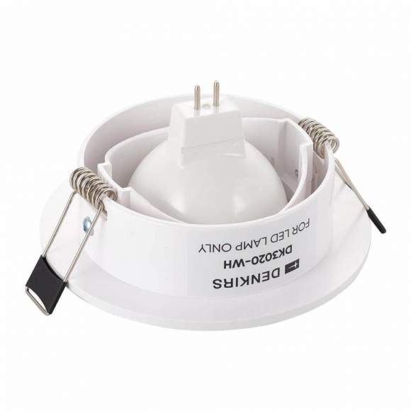 DK3020-WH Встраиваемый поворотный светильник Denkirs