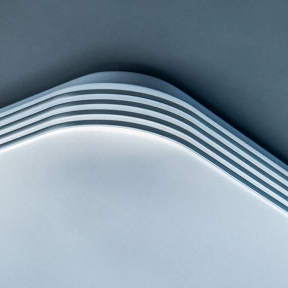 Потолочный светодиодный светильник с пультом ДУ (инфракрасный) и RGB подсветкой Citilux Симпла CL714K480G