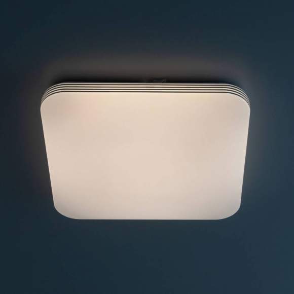 Потолочный светодиодный светильник с пультом ДУ (инфракрасный) и RGB подсветкой Citilux Симпла CL714K480G