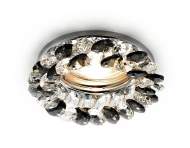 K206 BK/CH Встраиваемый светильник Ambrella light Crystal
