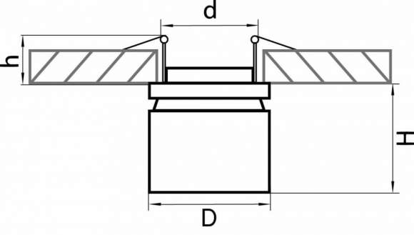 214847 Встраиваемый светодиодный светильник-спот Lightstar Forte Inca