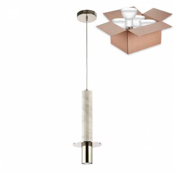 Подвесной светильник с лампочкой Favourite Rocky 2748-1P+Lamps Gu10 Подвесной светильник с лампочкой Favourite Rocky 2748-1P+Lamps Gu10